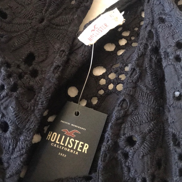 NWT Lace Crocheted Romper - Picture 2 of 6